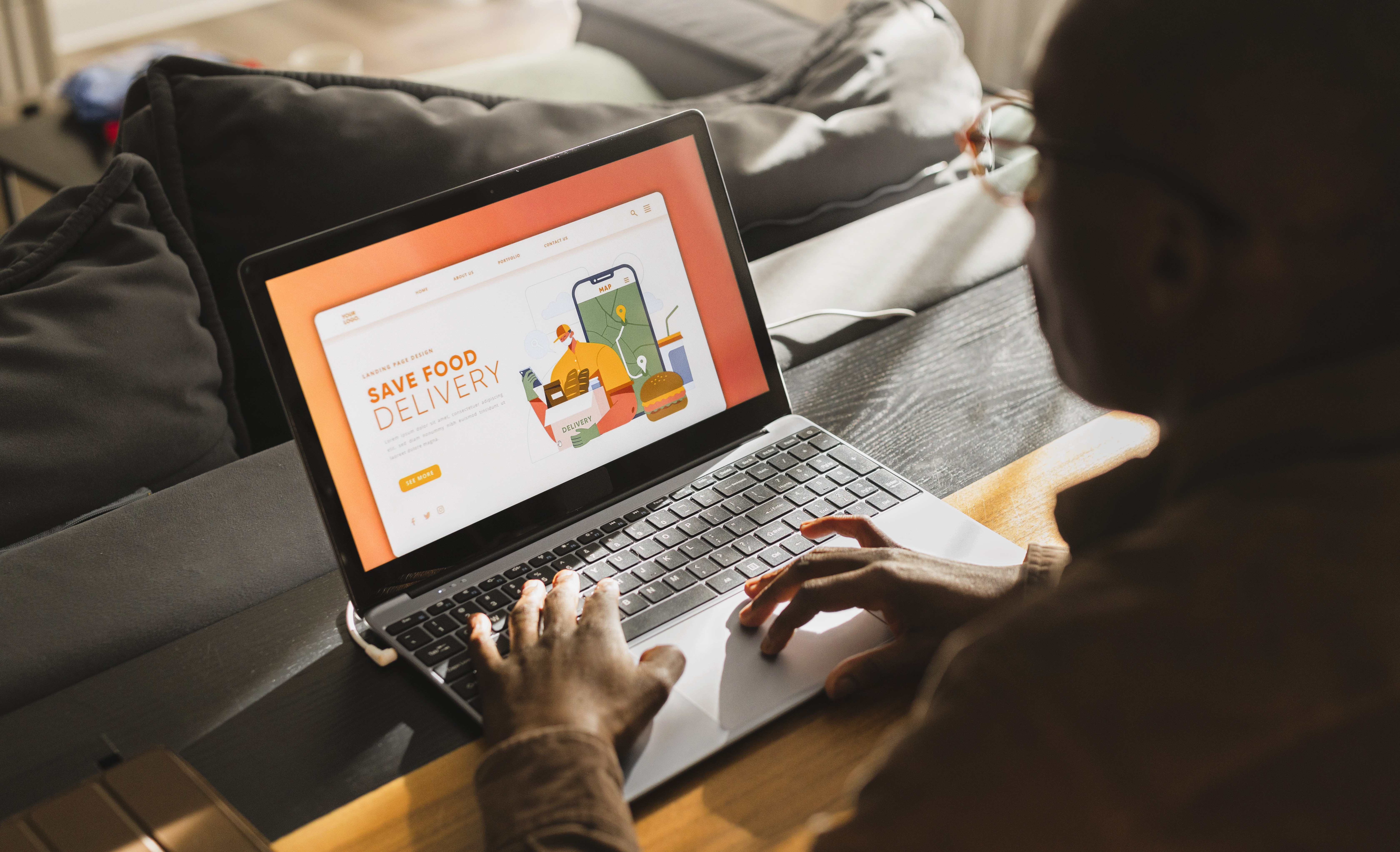 Banner sobre criação de sites